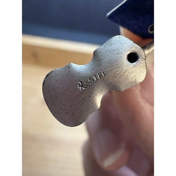 Vintage Beau Sterling Silver 925 Violin Fiddle Charm New NWT - Picture 6 of 7